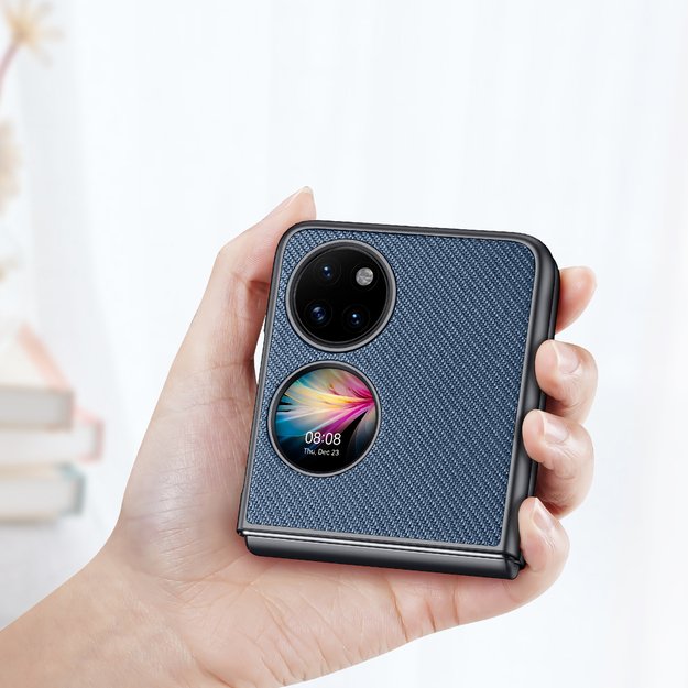Dux Ducis Fino case is made of nylon material Huawei P50 Pocket blue 15