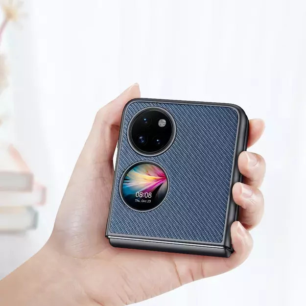Dux Ducis Fino case is made of nylon material Huawei P50 Pocket blue 2