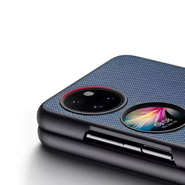 Dux Ducis Fino case is made of nylon material Huawei P50 Pocket blue 3
