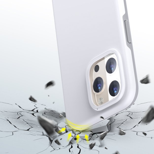 Choetech MFM Anti-drop case Made For MagSafe for iPhone 13 Pro white (PC0113-MFM-WH) 11