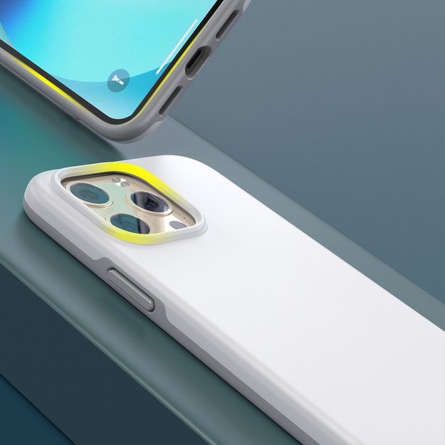 Choetech MFM Anti-drop case Made For MagSafe for iPhone 13 Pro white (PC0113-MFM-WH) 12