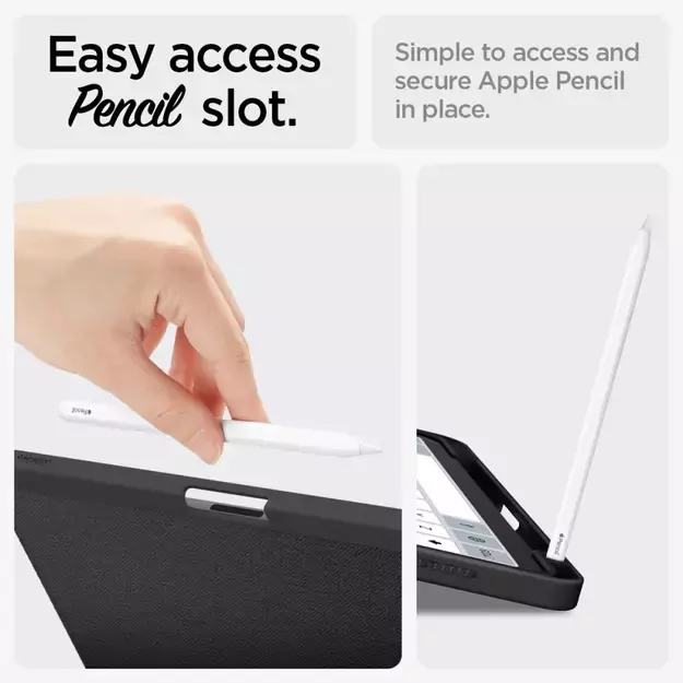 Spigen Urban Fit Case for iPad Air 10.9&#39 &#39  4/5 2020-2022 / 11.6&#39 &#39  2024 - Black 28