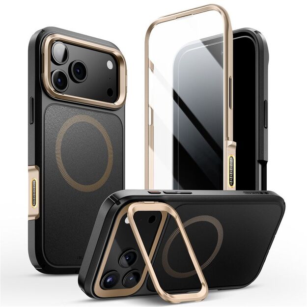Supcase IBLSN Ares Flip Mag MagSafe Case for iPhone 17 Pro Max - Gold