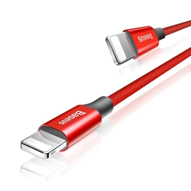 Baseus Yiven USB / Lightning Cable with Material Braid 1,8M red (CALYW-A09) 5