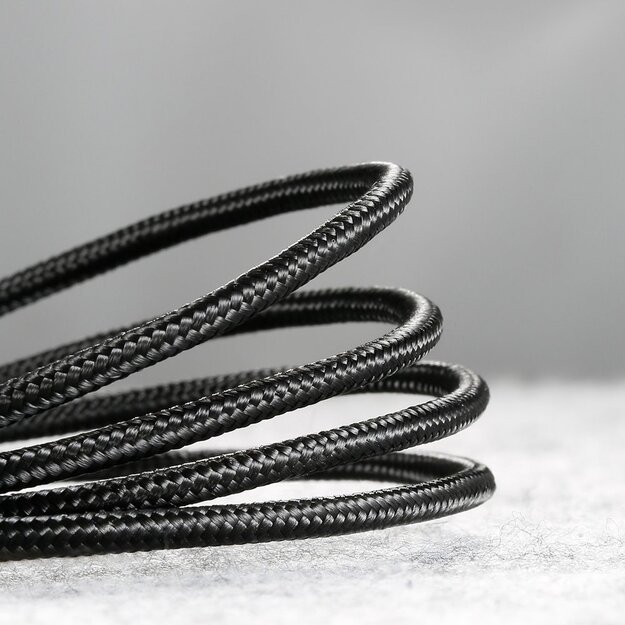Baseus Cafule Cable durable nylon cable USB / micro USB 2A 3M black-gray (CAMKLF-HG1) 12