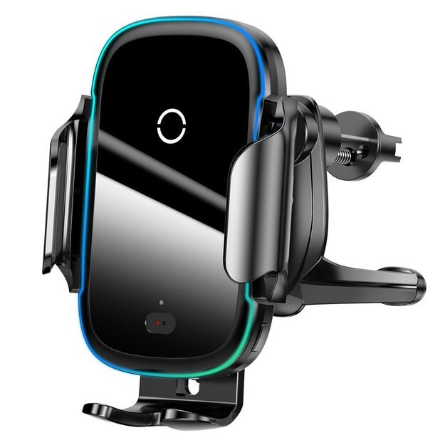 Baseus Automatic Electric Car Holder Qi Wireless Charger 15W Black (WXHW03-01) 3
