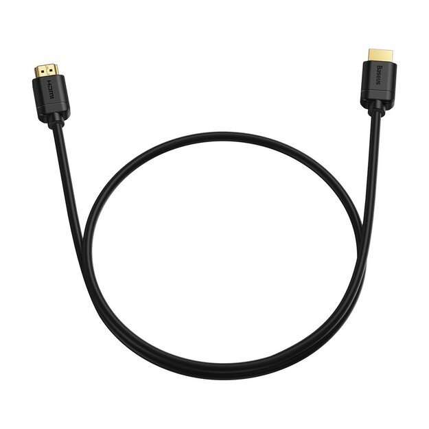 Baseus cable HDMI 2.0 cable 4K 60 Hz 3D HDR 18 Gbps 1 m black (CAKGQ-A01) 5