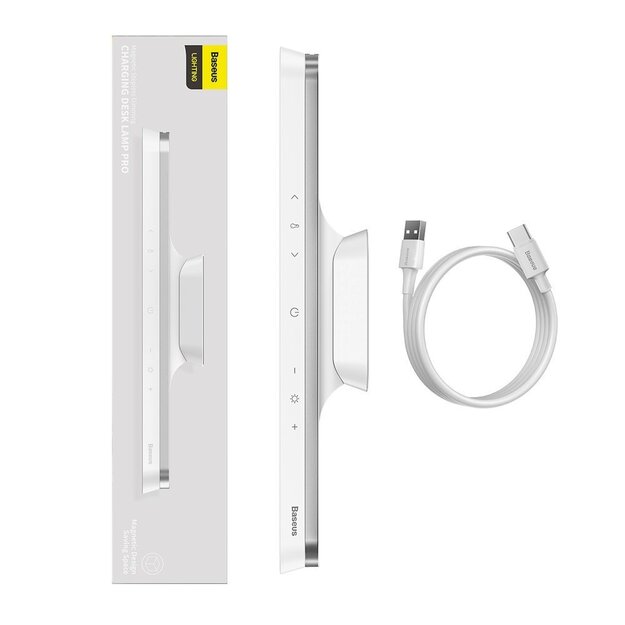 Baseus magnetic LED bedside lamp lamp for home kitchen room white (DGXC-02) 4