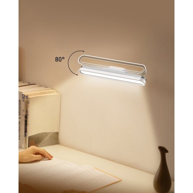 Baseus magnetic LED bedside lamp lamp for home kitchen room white (DGXC-02) 12