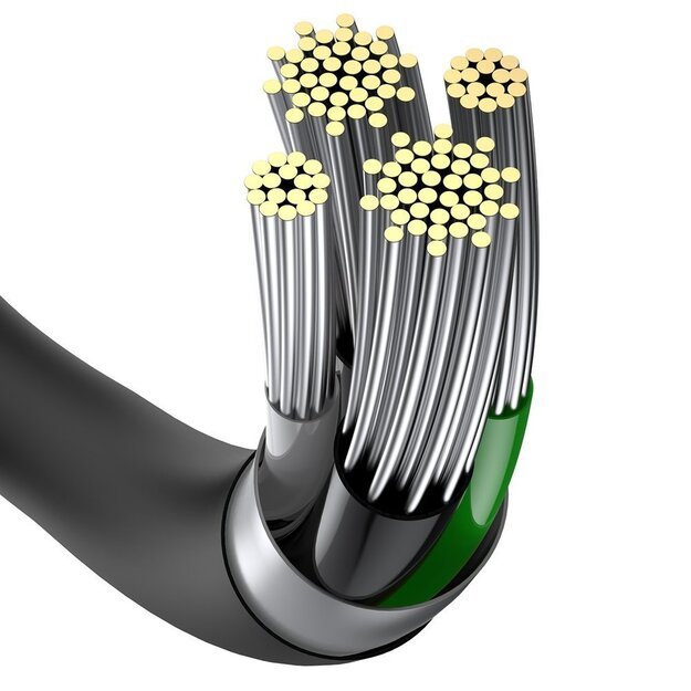 Baseus Superior USB - Lightning fast charging data cable 2,4 A 1 m black (CALYS-A01) 6