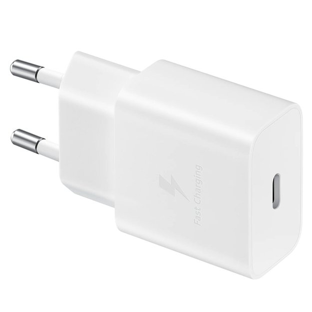 Samsung EP-T1510XWEGEU USB-C 15W PD AFC wall charger + USB-C cable - white 1