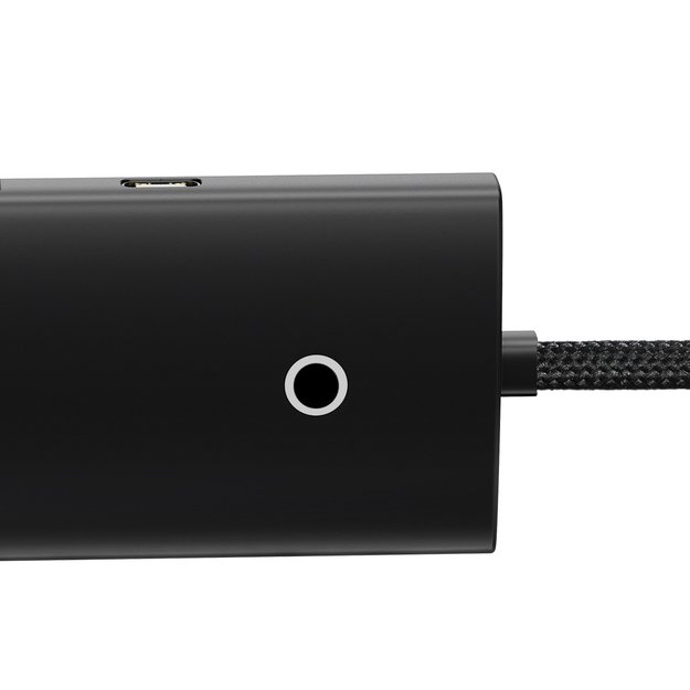 Baseus Lite Series HUB 4-Port (USB-A to 4xUSB-A 3.0) 0.25m black (WKQX030001) 3