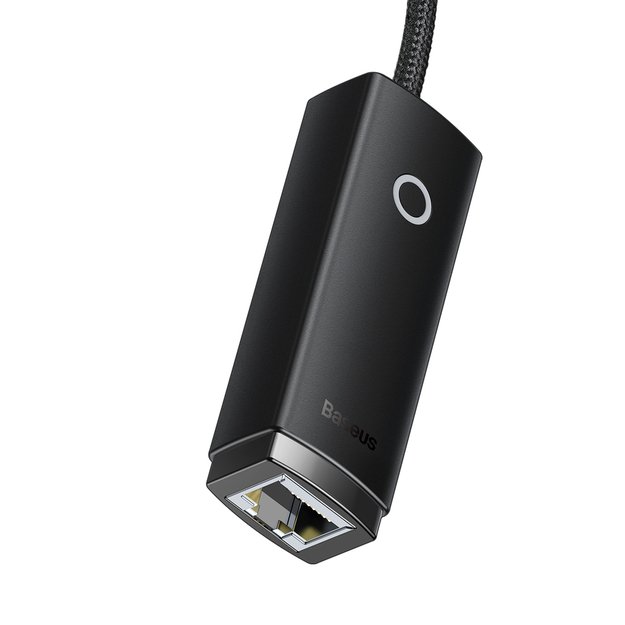 Baseus Lite Series adapter USB Type A - RJ45 LAN socket 100Mbps black (WKQX000001) 5