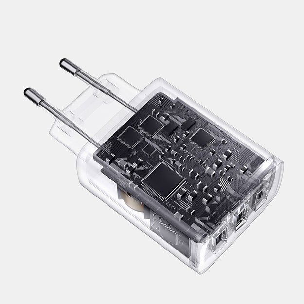 Baseus Compact charger 3x USB 17W black (CCXJ020101) 12
