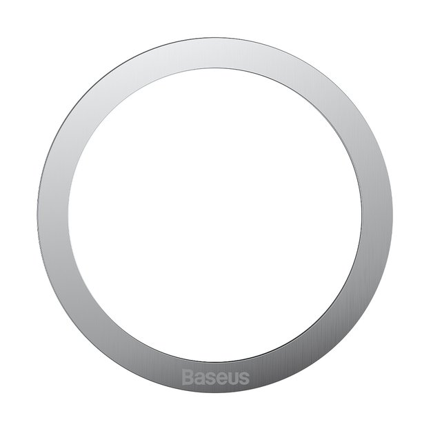 Baseus Halo Series magnetic ring (2 pcs/package) silver (PCCH000012) 3