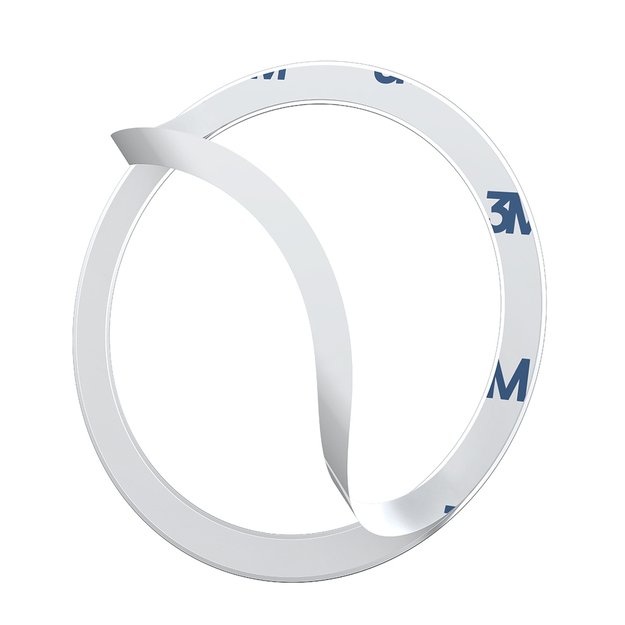 Baseus Halo Series magnetic ring (2 pcs/package) silver (PCCH000012) 1
