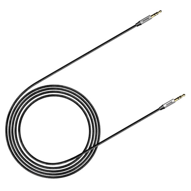 Baseus Yiven M30 stereo audio cable AUX 3.5 mm male mini jack 1.5 m silver-black (CAM30-CS1) 14