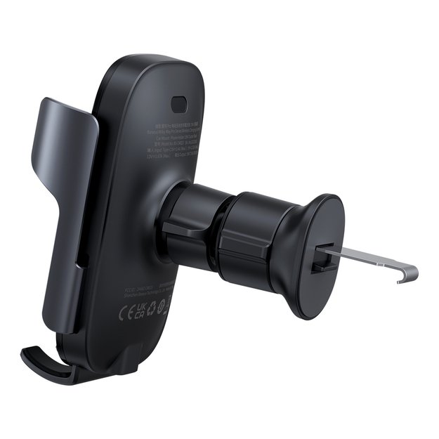 Baseus Milky Way Pro Series BS-CM023 car holder for air vent with 15W inductive charger - black 7