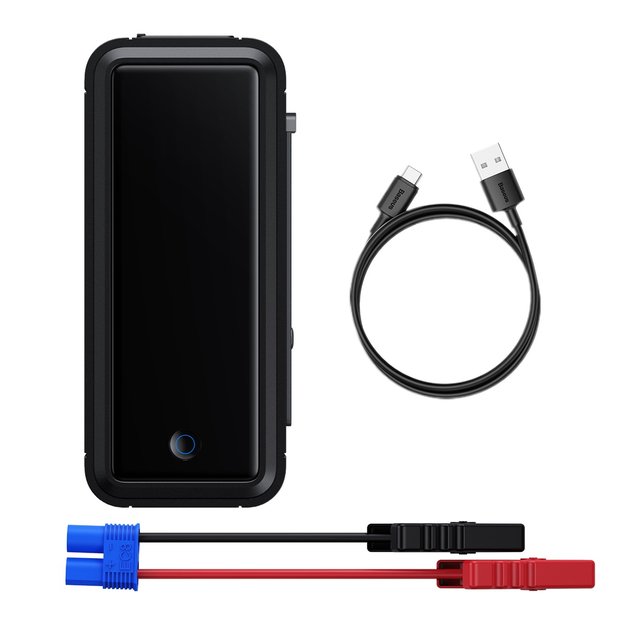 Jump starter with supercapacitor Baseus Super Energy Mega Series BS-CH007 3000A 12V USB-C / EC8 / DC - gray 1