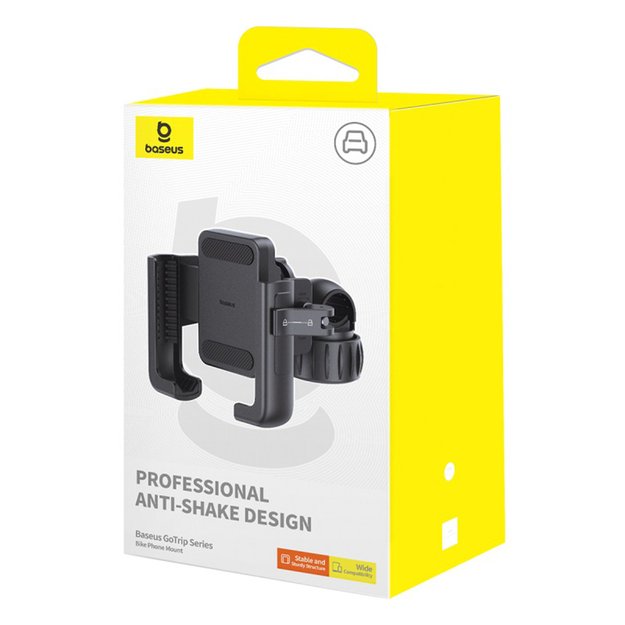 Baseus GoTrip Phone Holder for Bike, Scooter, Moped - Black 7