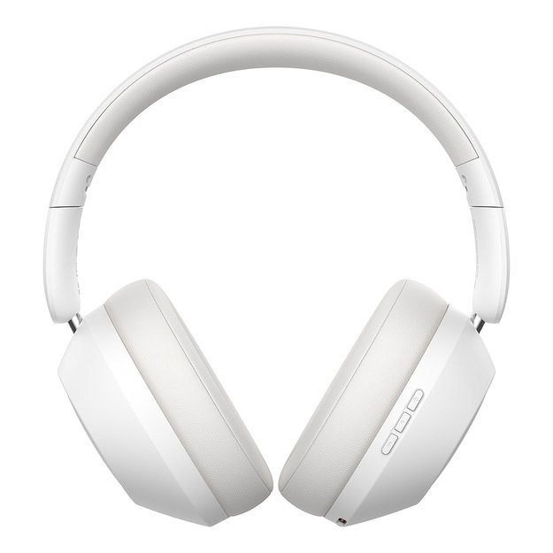 Baseus Bass 30 Max Wireless On-Ear Bluetooth 5.3 Headphones - White 1