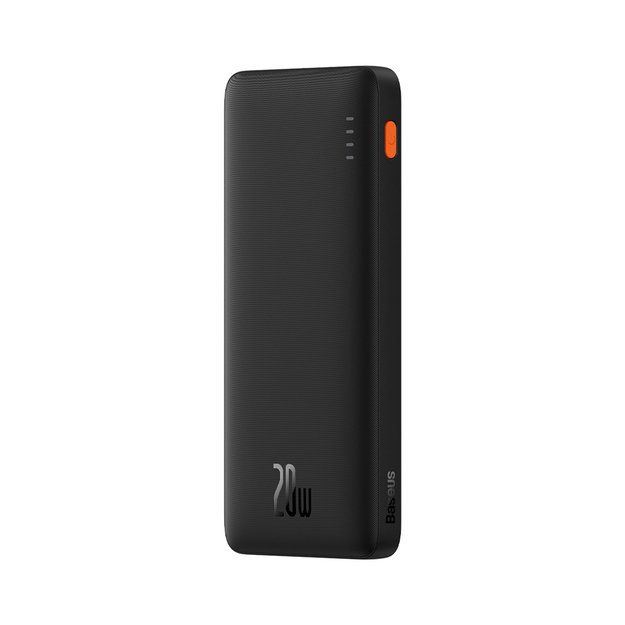Baseus Airpow 20W 10000mAh Power Bank with Baseus Simple Series USB-A - USB-C 30cm Cable - Black 5