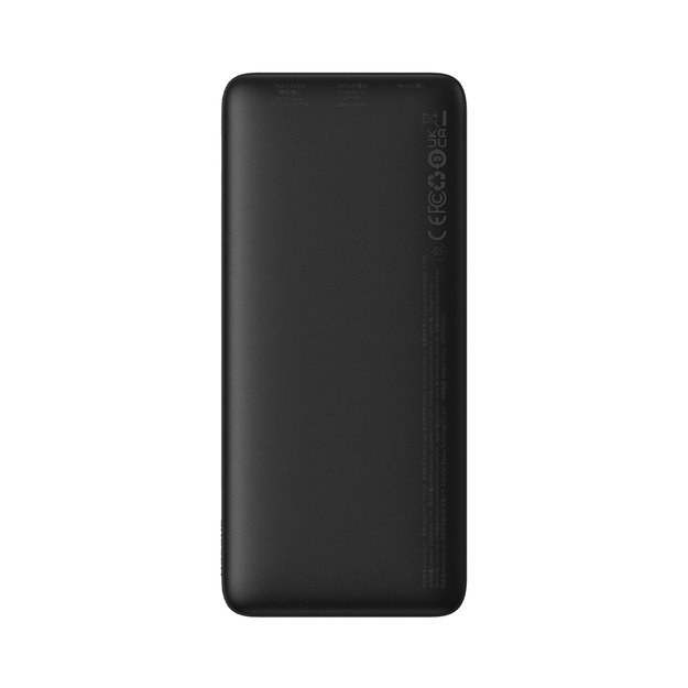 Baseus Airpow 20W 10000mAh Power Bank with Baseus Simple Series USB-A - USB-C 30cm Cable - Black 1