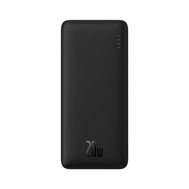 Baseus Airpow 20W 10000mAh Power Bank with Baseus Simple Series USB-A - USB-C 30cm Cable - Black 4