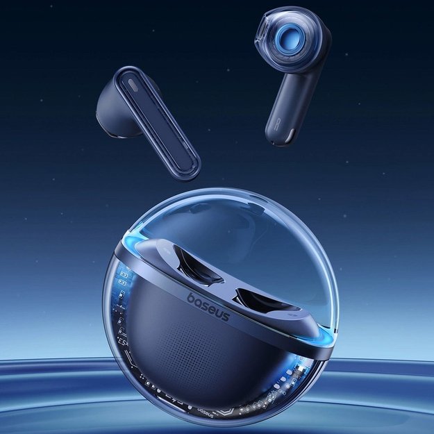 Baseus Bowie E5x TWS Wireless Headphones - Blue 9