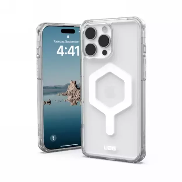 UAG Plyo Magsafe iPhone 16 Pro Max Case - White 4