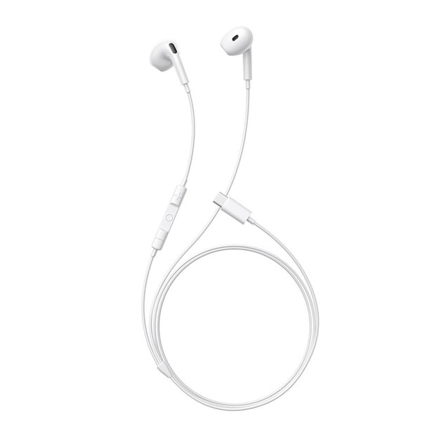 Baseus Encok CZ19 USB-C Wired In-Ear Headphones - White 1