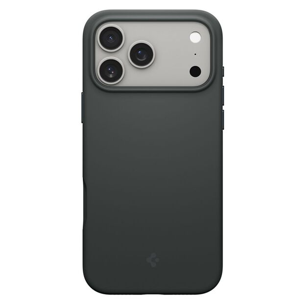 Spigen Silicone Fit MagSafe Case for iPhone 17 Pro - Green 1