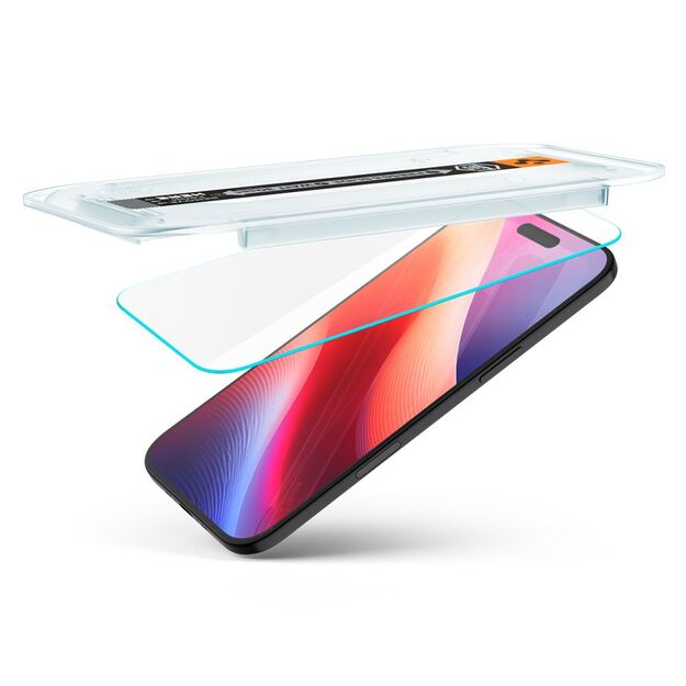 Szkło hartowane Spigen Glas.TR EZ Fit 2-pack na iPhone 17 Air - przezroczyste 5