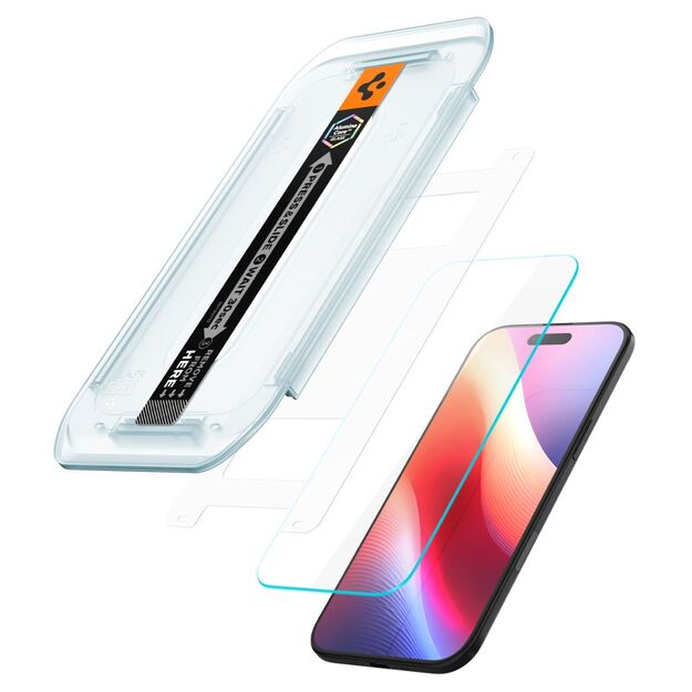 Szkło hartowane Spigen Glas.TR EZ Fit 2-pack na iPhone 17 Air - przezroczyste 2