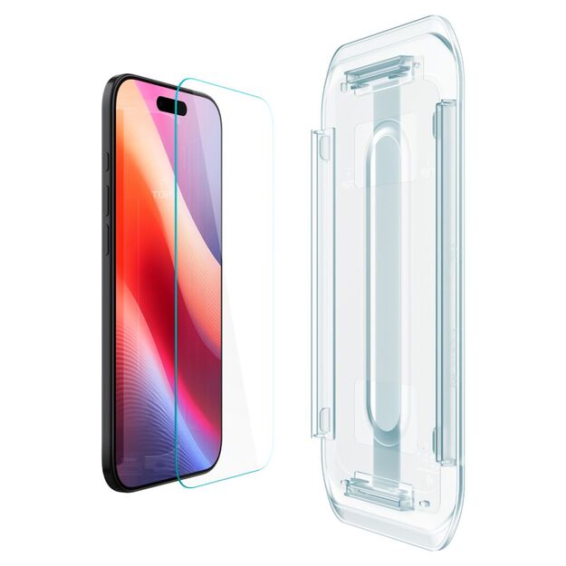 Szkło hartowane Spigen Glas.TR EZ Fit 2-pack na iPhone 17 Air - przezroczyste 3