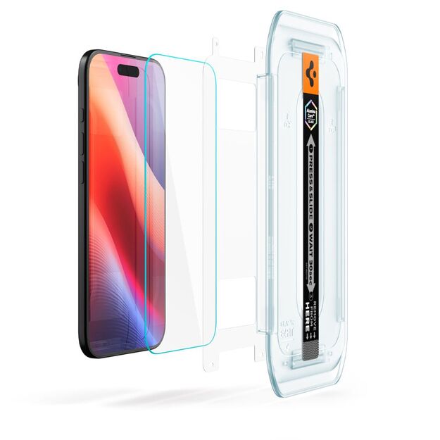 Szkło hartowane Spigen Glas.TR EZ Fit 2-pack na iPhone 17 Air - przezroczyste 6