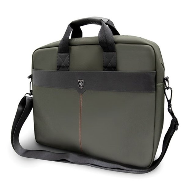 Ferrari Off Track Scuderia bag for a 16&quot  laptop - green 2