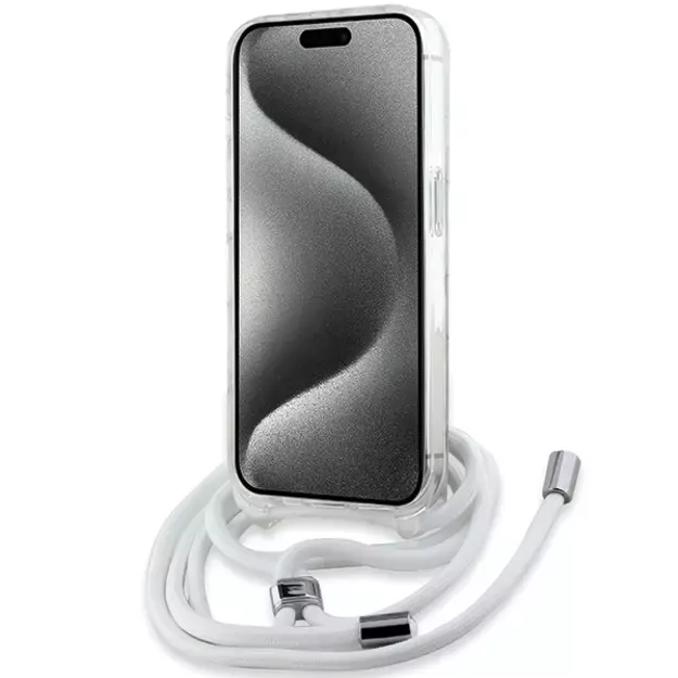 Karl Lagerfeld IML Choupette Head &amp  Cord MagSafe case for iPhone 14 Pro - transparent 9