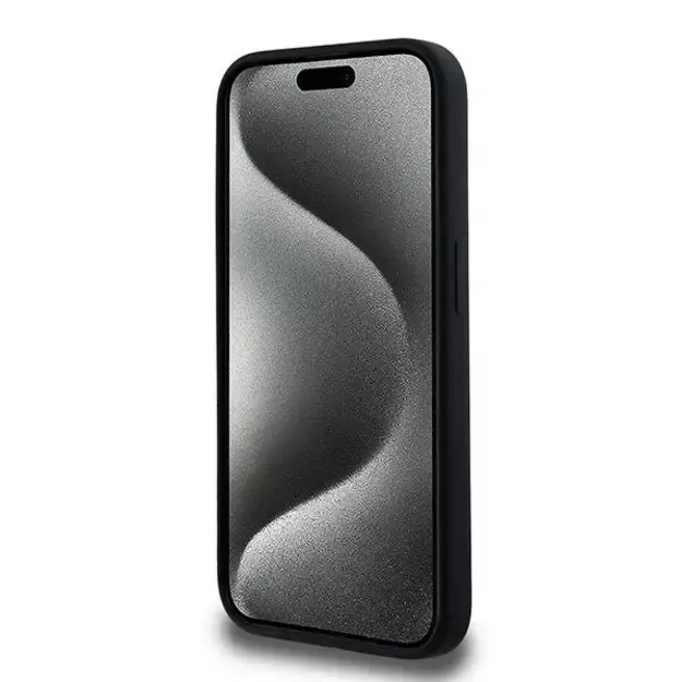 Karl Lagerfeld Silicone Karl&amp Choupette MagSafe case for iPhone 15 Pro - black 11