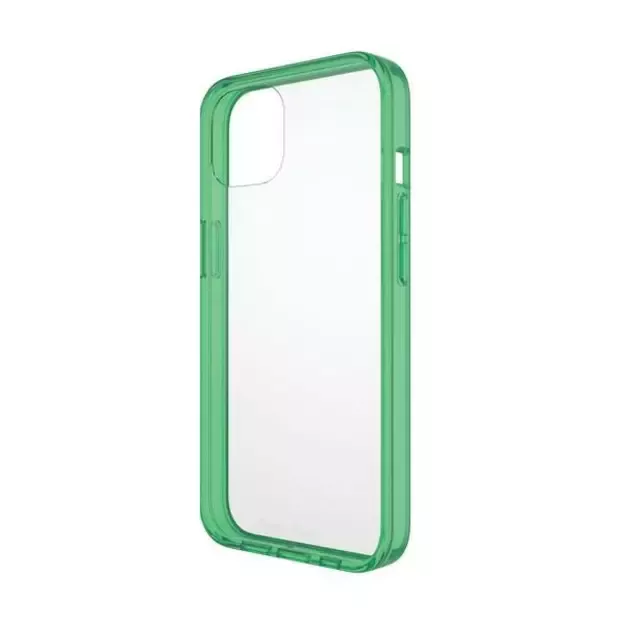 PanzerGlass ClearCase antibacterial case with Military Grade certificate for iPhone 13 / 14 / 15 - transparent green 3
