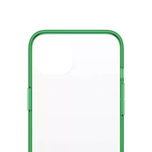 PanzerGlass ClearCase antibacterial case with Military Grade certificate for iPhone 13 / 14 / 15 - transparent green 2