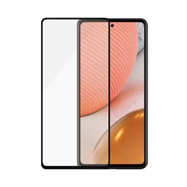 PanzerGlass E2E Microfracture antibacterial glass for Samsung Galaxy A72 - with black frame 2