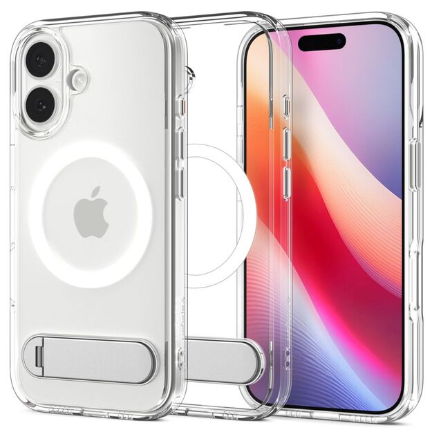 Spigen Ultra Hybrid &quot S&quot  MagSafe Case for iPhone 17 - Clear and White