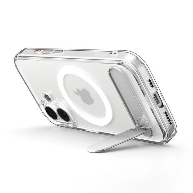 Spigen Ultra Hybrid &quot S&quot  MagSafe Case for iPhone 17 - Clear and White 5