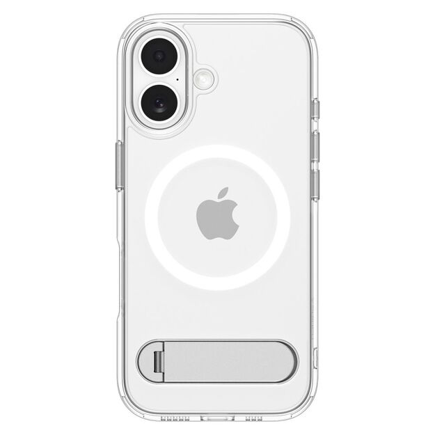 Spigen Ultra Hybrid &quot S&quot  MagSafe Case for iPhone 17 - Clear and White 1