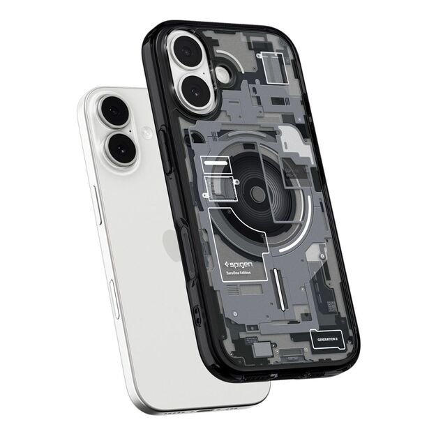 Spigen Ultra Hybrid MagSafe case for iPhone 17 Zero One - black 4