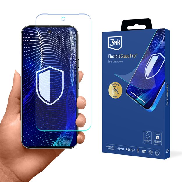 3mk FlexibleGlass Pro v2.0 Hybrid Glass for Google Pixel 10 Pro XL