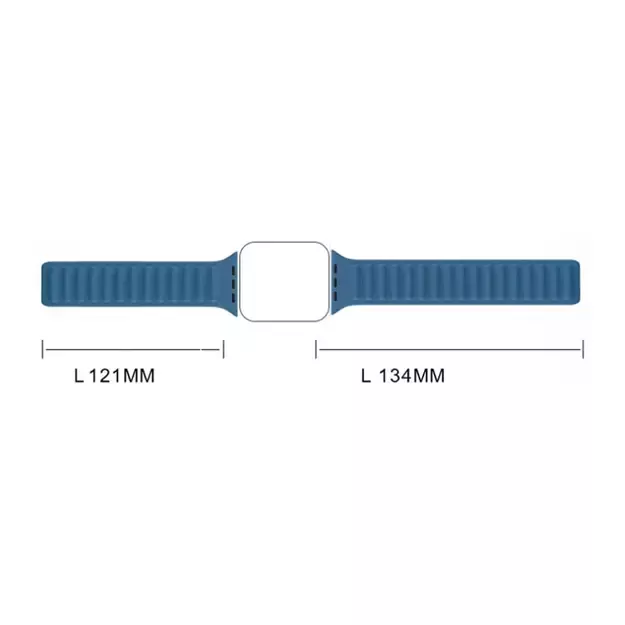 Magnetic Strap Magnetic Strap Bracelet for Apple Watch 41mm - Red 4