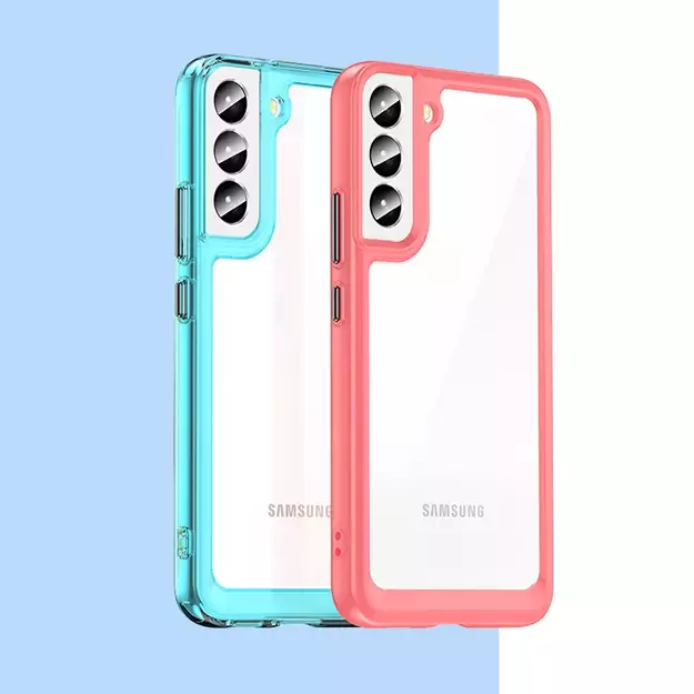 Outer Space Case Case for Samsung Galaxy S22 + (S22 Plus) Hard Cover with Gel Frame Transparent 2