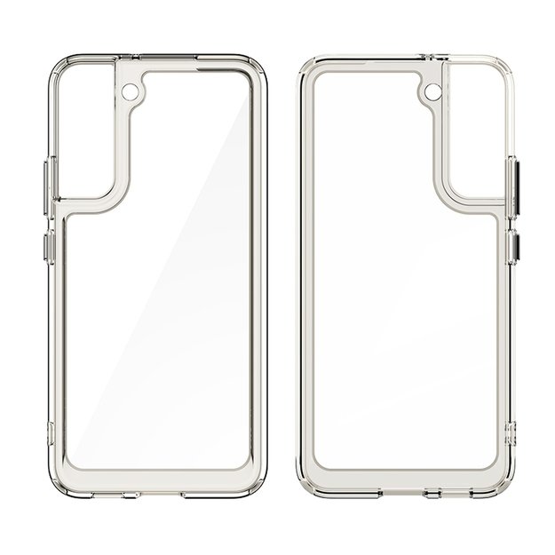 Outer Space Case Case for Samsung Galaxy S22 + (S22 Plus) Hard Cover with Gel Frame Transparent 12